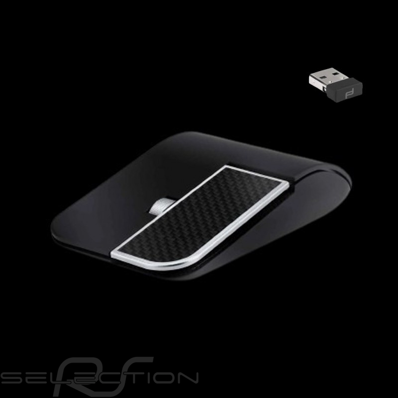 Porsche Computermaus schwarz / Kohlenstoff Porsche Design 4046901932916