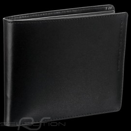 Porsche Design Geldbörse Classic Line 2.1 H10 Kreditkartenhalter 3 Klappen  Schwarze Leder 4090002487