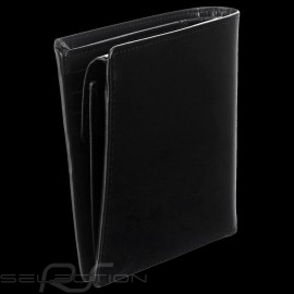 Porsche Design Geldbörse Classic Line 2.1 H10 Kreditkartenhalter 3 Klappen  Schwarze Leder 4090002487