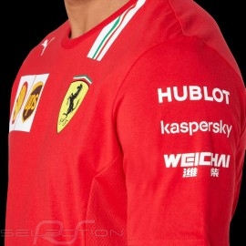 Ferrari T-Shirt Rot Ferrari Team by Puma Collection - Herren