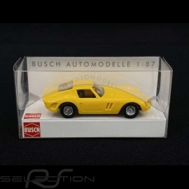 Ferrari 250 GTO 1962 yellow 1/87 Busch 42602