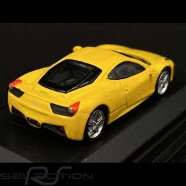 Ferrari 458 Italia 2009 gelb Giallo Modena 1/87 Schuco 452613200