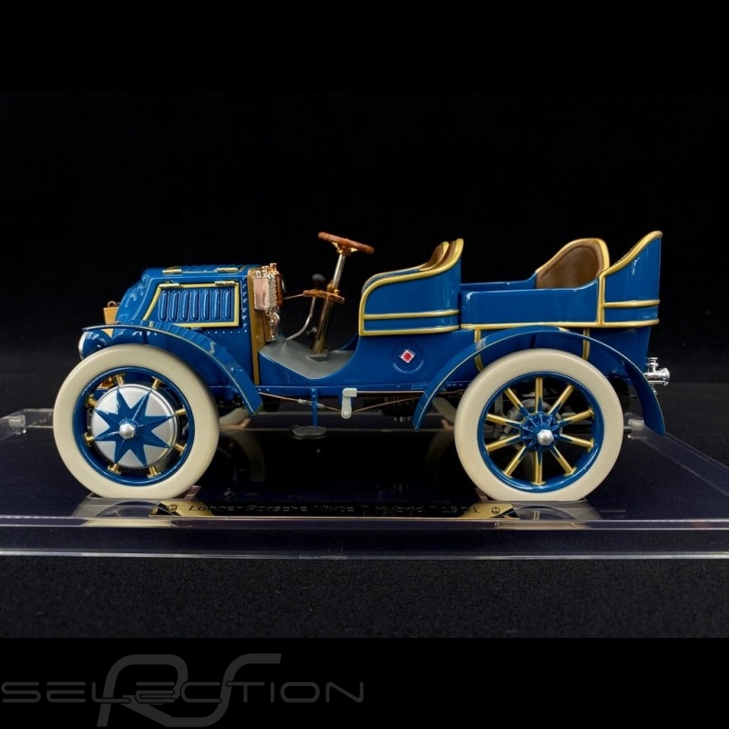Ferdinand Porsche Lohner Porsche Mixte 1901 blue 1/18 fahrTraum 3004