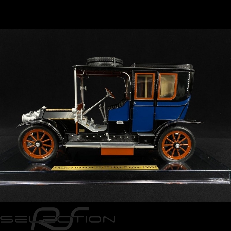 Ferdinand Porsche Austro Daimler 28/32 Maja 1908 blau 1/18 fahrTraum 3008