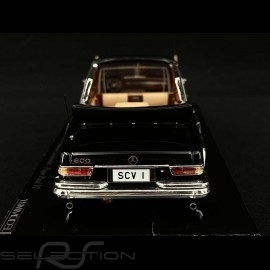 Mercedes Benz 600 Landaulet Papst Paul VI 1965 schwarz 1/43 True Scale TSM124352