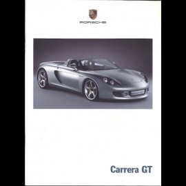 Porsche Brochure Carrera GT Concept 09/00 german/english WVK178812