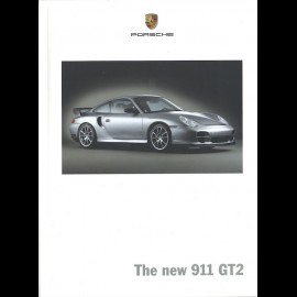 Porsche Broschüre Die neue 911 GT2 04/2003 in Englisch VWK21092004