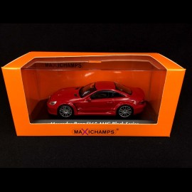 Mercedes Benz SL65 AMG Black Series 2009 red 1/43 Minichamps 940038221