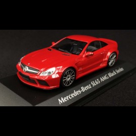 Mercedes Benz SL65 AMG Black Series 2009 red 1/43 Minichamps 940038221