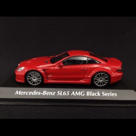 Mercedes Benz SL65 AMG Black Series 2009 red 1/43 Minichamps 940038221