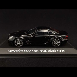Mercedes Benz SL65 AMG Black Series 2009 schwarz 1/43 Minichamps 940038220