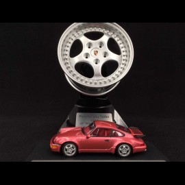 Felge Porsche 964 Turbo 1992 silber 1/5 Minichamps 500601964