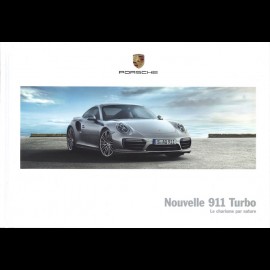Porsche Broschüre 911 Turbo Le charisme par nature 03/2017 in Französisch WSLK1801000230