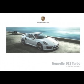 Porsche Broschüre Nouvelle 911 Turbo Le charisme par nature 06/2016 in Französisch WSLK1701000130