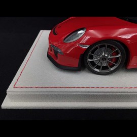 1/18 Vitrine für Porsche Modelle Boden Alcantara Beige premium quality