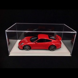 1/18 Vitrine für Porsche Modelle Boden Alcantara Beige premium quality