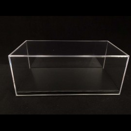 1/18 showcase for Porsche model black leatherette premium quality