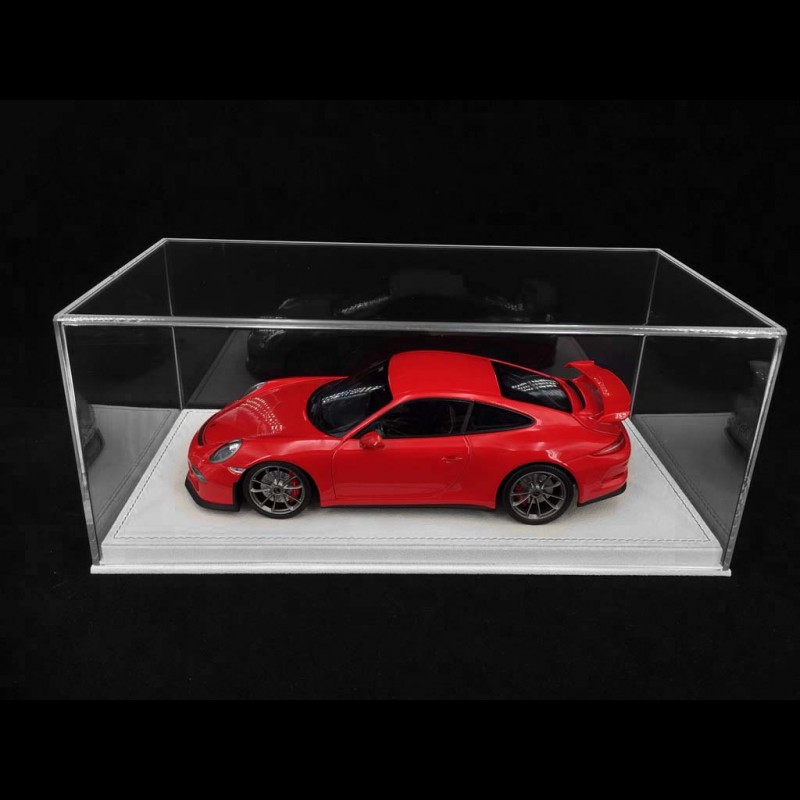 1/18 showcase for Porsche model Beige Alcantara base premium quality