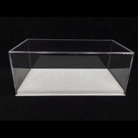1/18 Vitrine für Porsche Modelle Boden Alcantara Beige premium quality