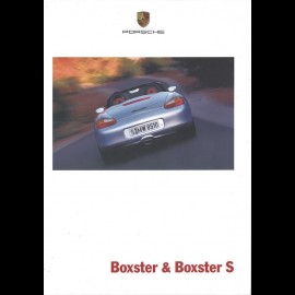 Brochure Porsche Boxster & Boxster S 08/2000 in german WVK17371001