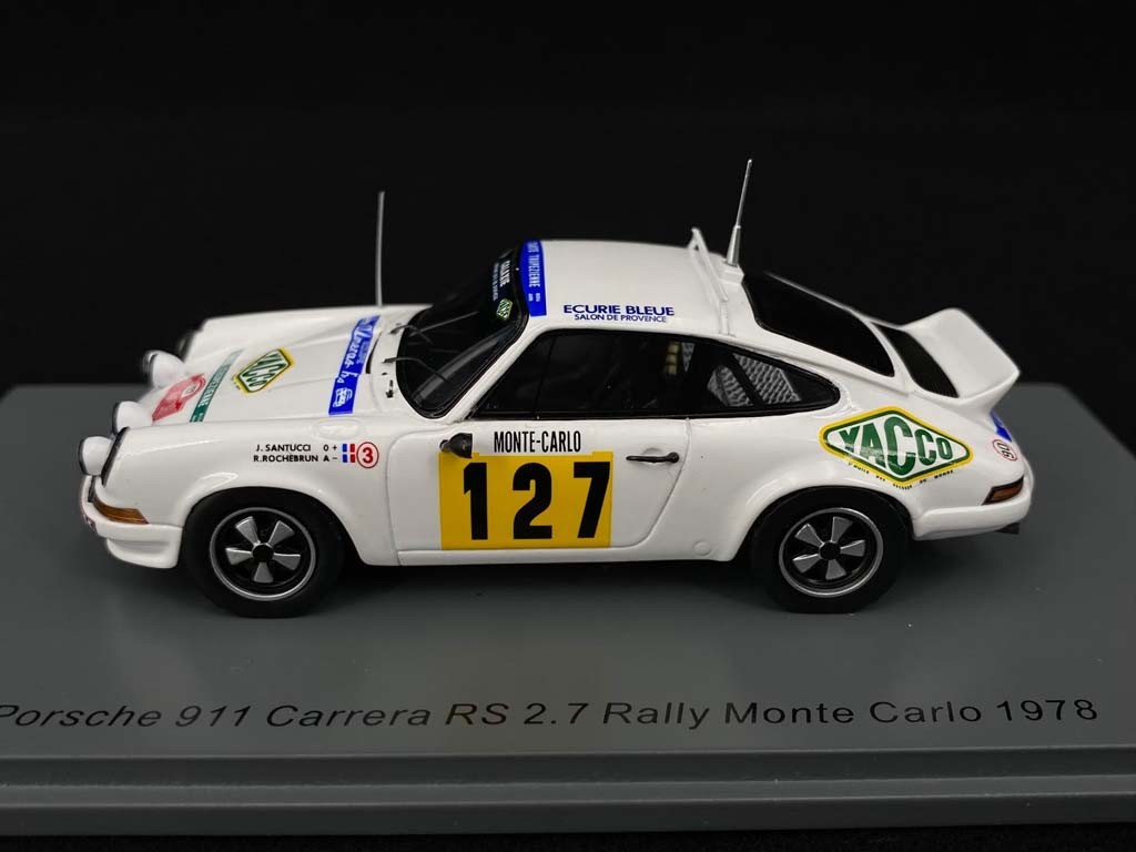 ミニカー Spark A112 Monte Carlo rally 1977 ミニカー Spark A112