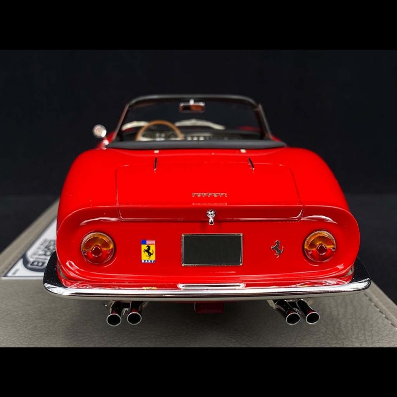 Ferrari 275 GTS /4 Spider NART 1967 Red 1/18 BBR BBR1816C1 - Elfershop