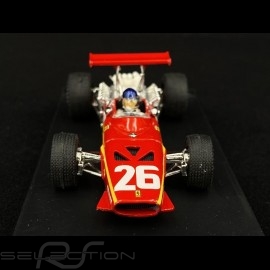 Ferrari 312 F1 Winner Grand Prix France 1968 n° 26  with driver Jacky Ickx 1/43 Brumm R171-CH
