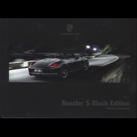 Porsche Brochure Boxster S Black Edition Pouvoir d'attraction 11/2010 in french WSLS1201000530