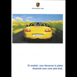 Porsche Broschüre Boxster 04/2002 in Französisch 02511F44.02