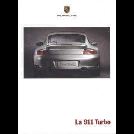 Porsche Broschüre La 911 Turbo 07/2001 in Französisch WVK20013002