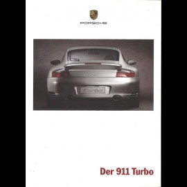 Porsche Broschüre La 911 Turbo 07/2001 in Französisch WVK20013002