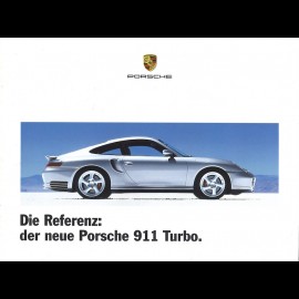 Porsche Brochure Die Referenz: der neue Porsche 911 Turbo 09/1999 in german