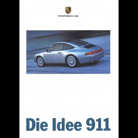 Porsche Broschüre Die Idee 911 04/1996 in Deutsch WVK19161197