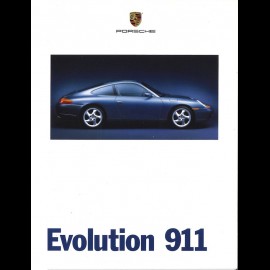 Porsche Broschüre Evolution 911 1998 USA