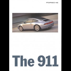 Porsche Broschüre The 911 08/1995 in Englisch WVK191320
