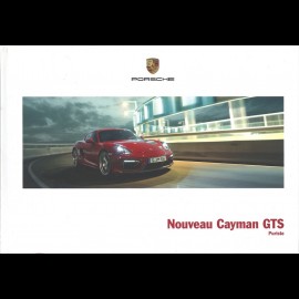 Porsche Brochure Nouveau Cayman GTS Puriste 03/2014 in french WSLI1501000130