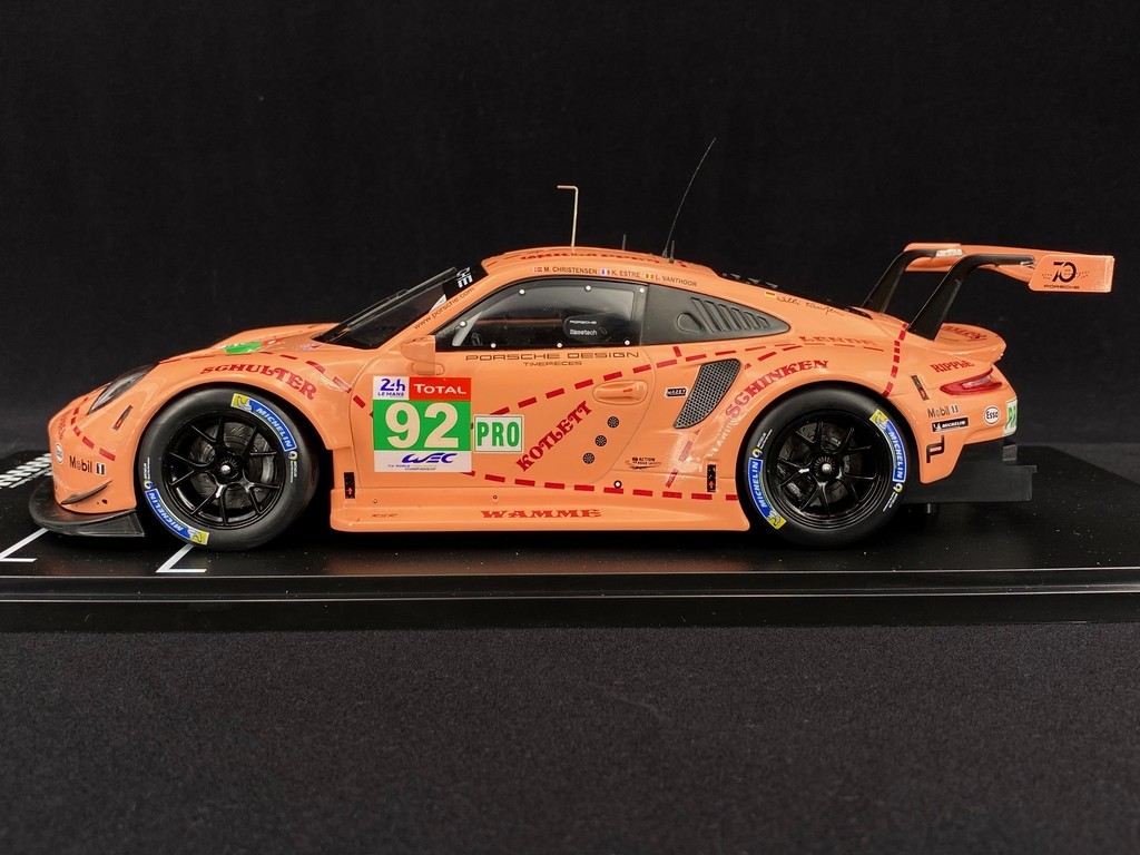 Miniature Porsche 911 RSR n°92