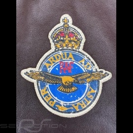 Royal Air Force Lederjacke Fliegerstil Britten Dunkelbraun - Herren