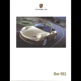 Porsche Brochure Der 911 type 996 09/1999 in german WVK16511000