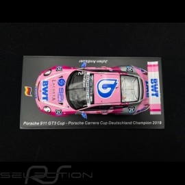 Porsche 911 GT3 Cup type 991 n° 2 Sieger Porsche Carrera Cup Deutschland 2019 1/43 Spark SG428