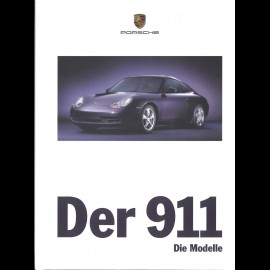 Porsche Broschüre Der 911 type 996 die modelle 09/1998 in Deutsch WVK15601099