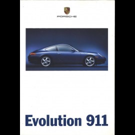 Porsche Broschüre Evolution 911 type 996 06/1997 in Deutsch WVK19531098