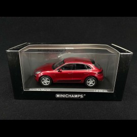 Porsche Macan Impulse Red metallic 2013 1/43 Minichamps 410062600