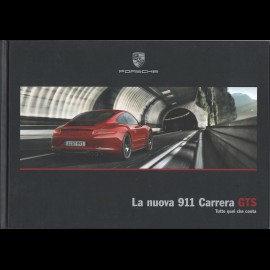 Porsche Broschüre La nuova 911 type 991 Carrera GTS Tutto quel che conta 10/2014 in  Italienisch WSLM1501000140
