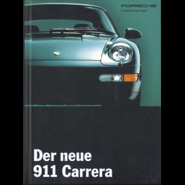Porsche Broschüre Der neue 911 Carrera 11/1993 in Deutsch WVK13901194