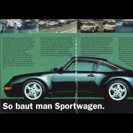 Porsche Brochure Der neue 911 Carrera 10/1993 in Swiss German 93174