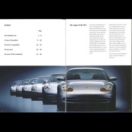 Porsche Brochure The evolution of the 911 10/1997 in english LGB20010010