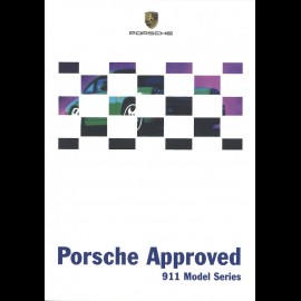 Porsche Broschüre Approved 911 Model Series 06/1999 in englisch LGB20010076