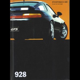 Porsche Brochure 928 08/1993 in german WVK12721094+WVK12721194