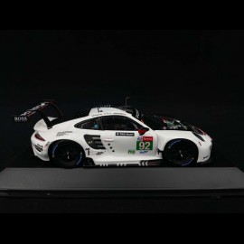 Porsche 911 RSR type 991 n° 92 24H Le Mans 2020 1/43 Spark WAP0209020MLEM